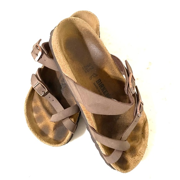 Women’s Size 7 dark brown, think strap Birkenstocks, great condition! - Picture 2 of 4